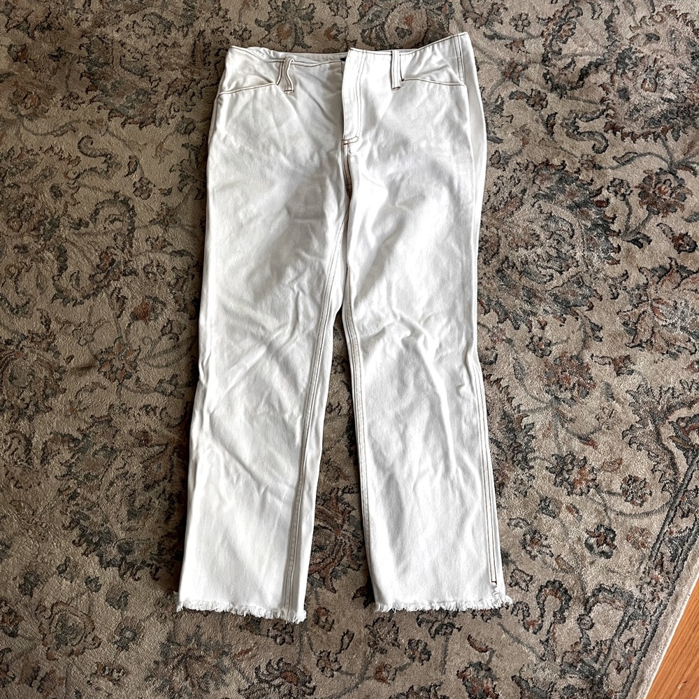 J.Crew white jeans
